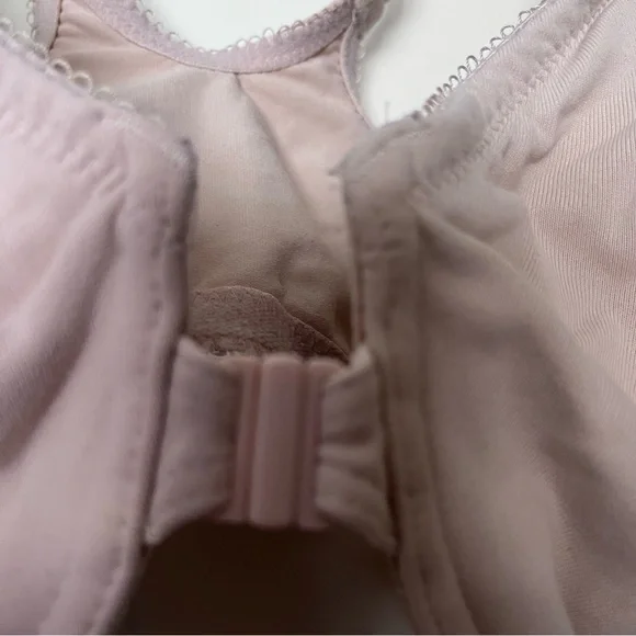 Wacoal Beige Front Close Racerback Seamless Bra Style 851311 38DDD Soft Embrace - Picture 4 of 11